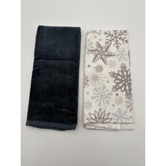 Set of 2 Christmas Kitchen Towels St Nicholas Square NEW Without Tags Cotton - Picture 3 of 7